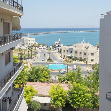 Chic, Downtown, Penthouse W Sundeck And Seaview Apartment Heraklion  Luaran gambar