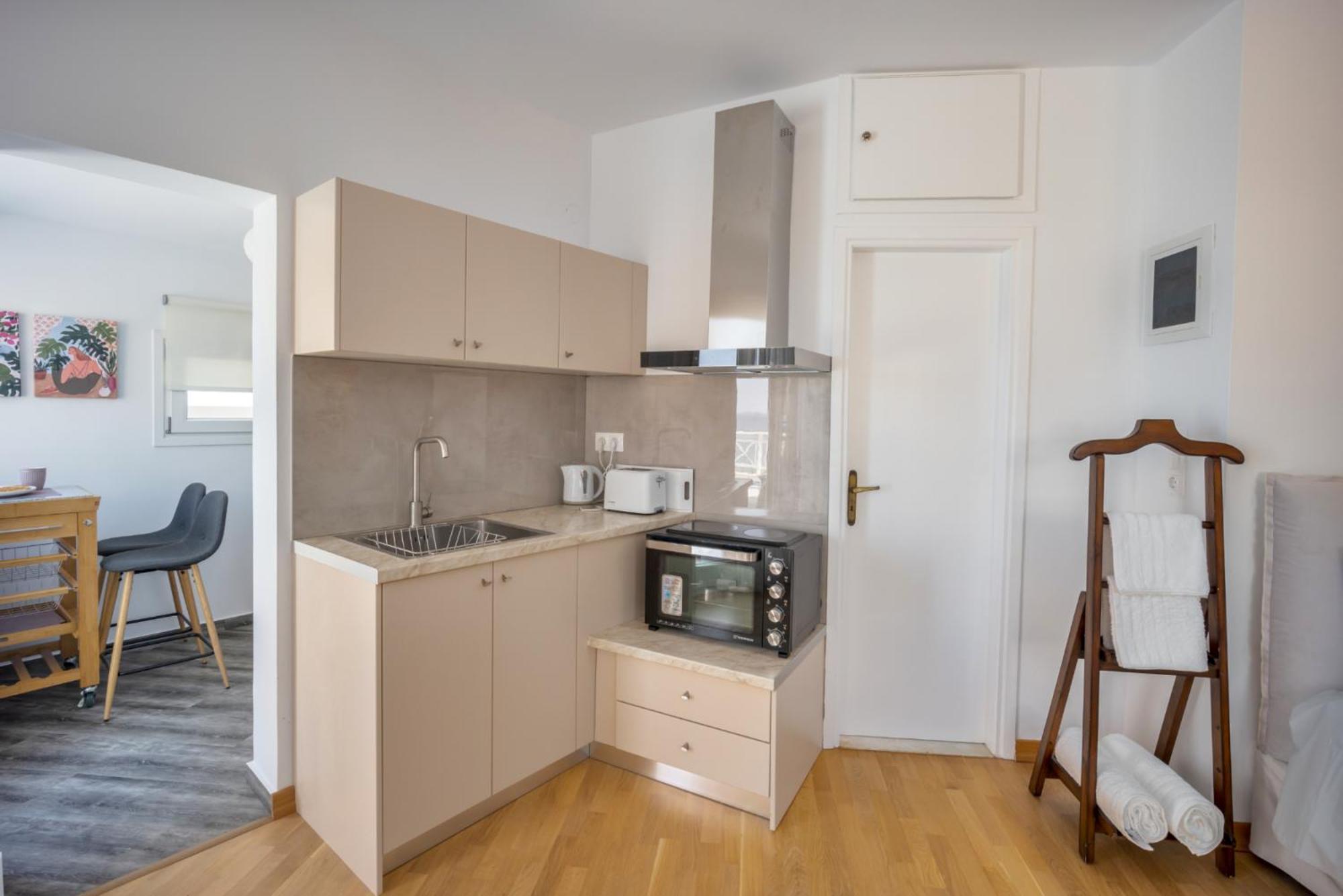 Chic, Downtown, Penthouse W Sundeck And Seaview Apartment Heraklion  Luaran gambar